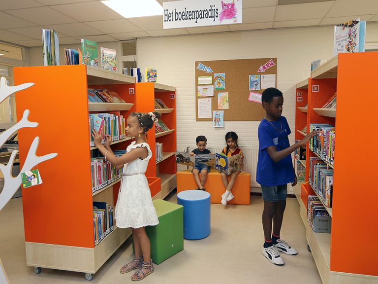 de Bibliotheek op school